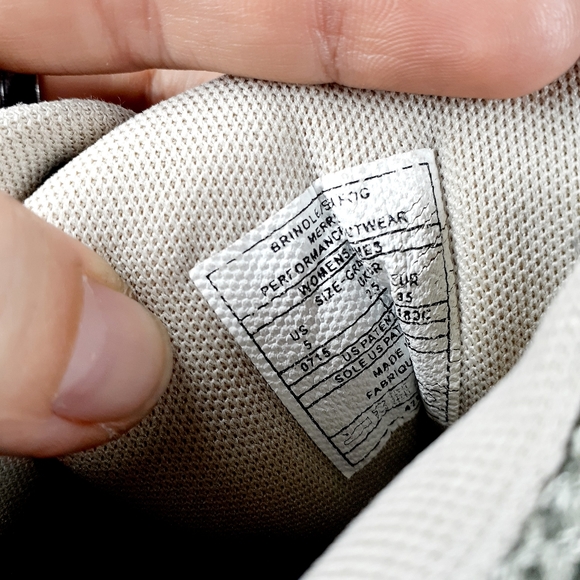 Merrell Ridgepass Women's Brindle/Sea Fog Mid Waterproof Boots F847 - Picture 12 of 12